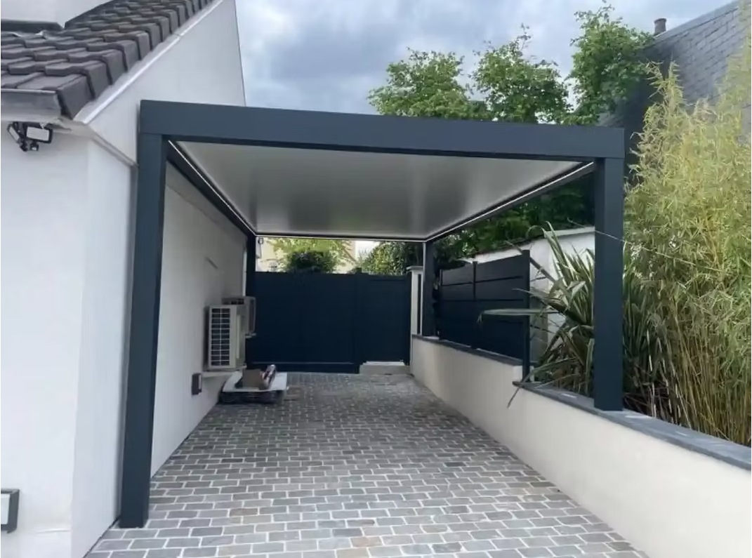 Carport Toiture Polycarbonate